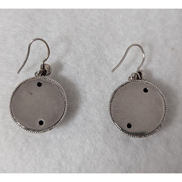 Antique Sterling silver earrings from Persia - Picture 7 of 8